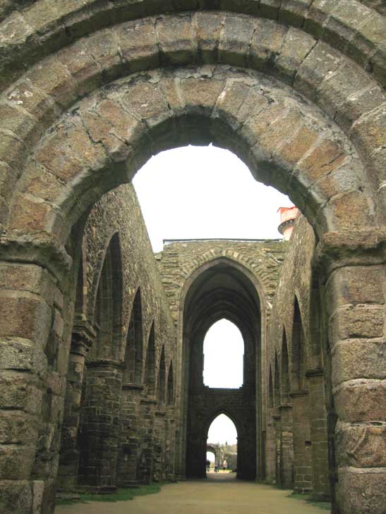 Abbaye de Saint-Mathieu, Finist�re (Bretagne)