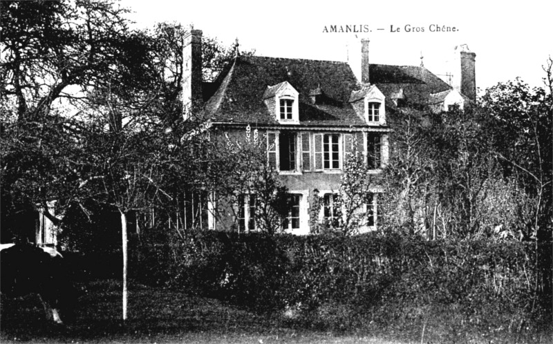 Manoir du Gros-Ch�ne � Amanlis (Bretagne).