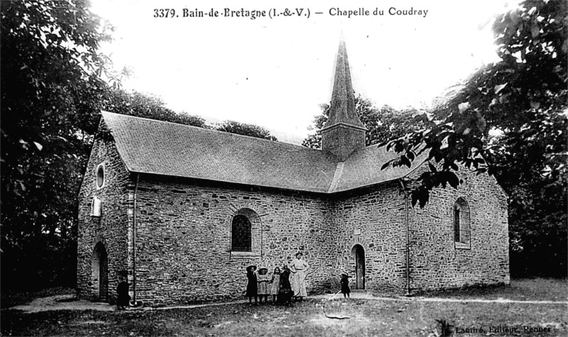 Chapelle de Coudray � Bain-de-Bretagne (Bretagne).
