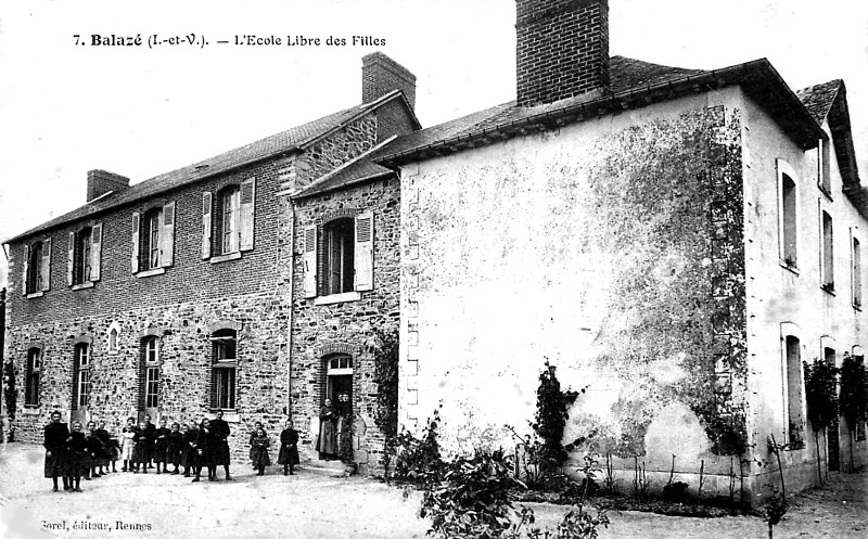 Ecole de Balazé (Bretagne).