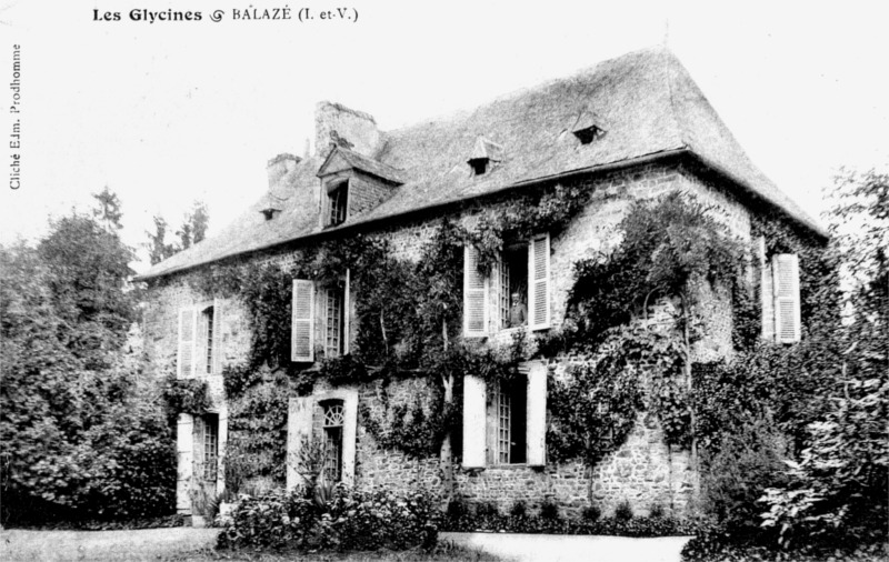 Ville de Balazé (Bretagne).