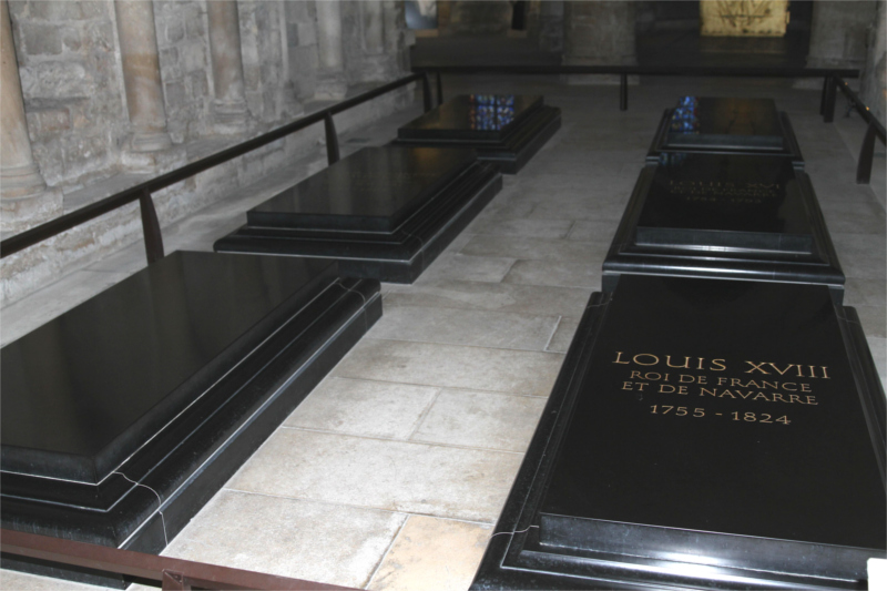 Crypte de la basilique de Saint-Denis (pr�s de Paris).