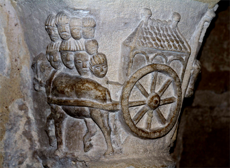 Crypte de la basilique de Saint-Denis (pr�s de Paris).