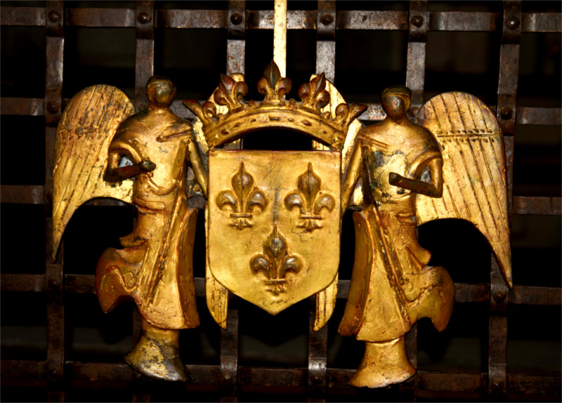 Crypte de la basilique de Saint-Denis (pr�s de Paris).