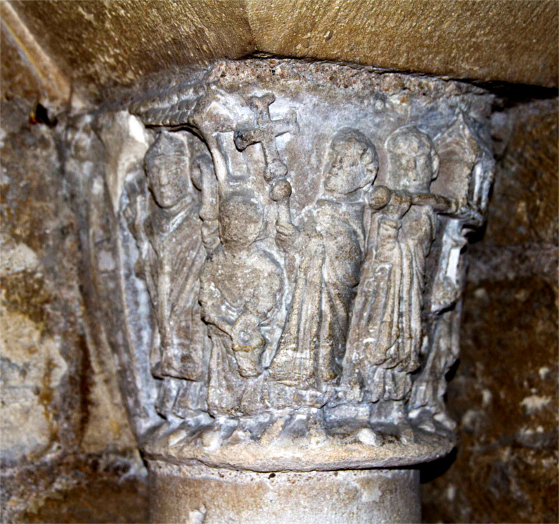 Crypte de la basilique de Saint-Denis (pr�s de Paris).