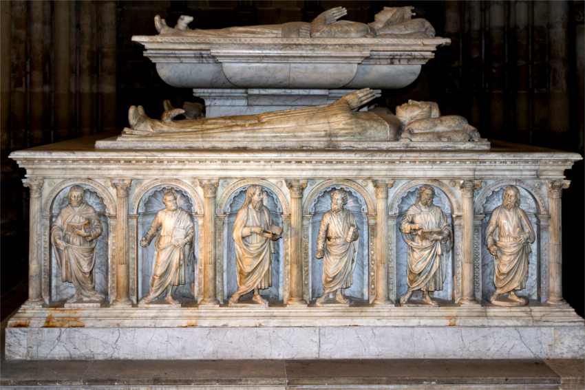 Basilique de Saint-Denis : monument des ducs d'Orl�ans.