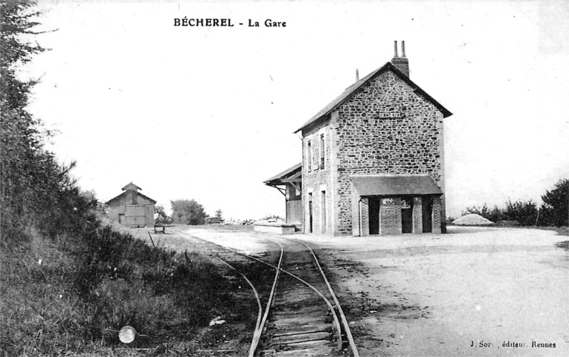 Ville de Bécherel (Bretagne).