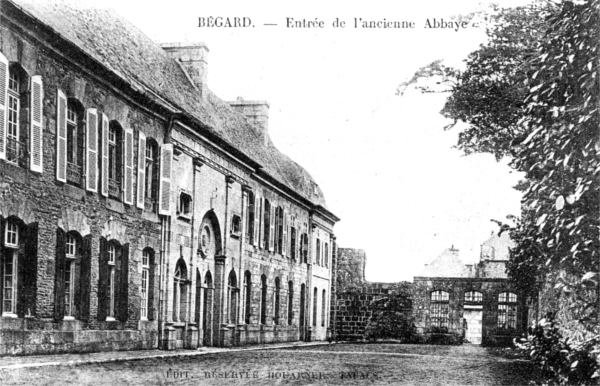 Abbaye de B�gard (Bretagne).