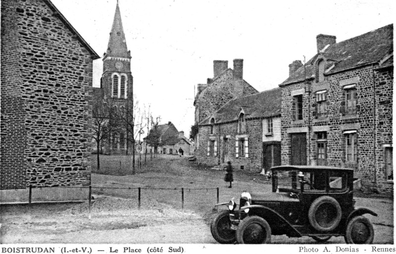 Ville de Boistrudan (Bretagne).