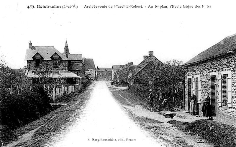 Ville de Boistrudan (Bretagne).