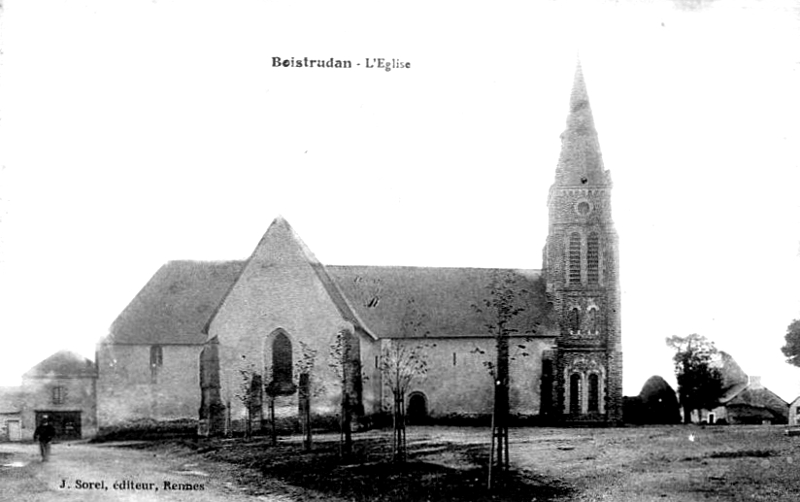 Eglise de Boistrudan (Bretagne).