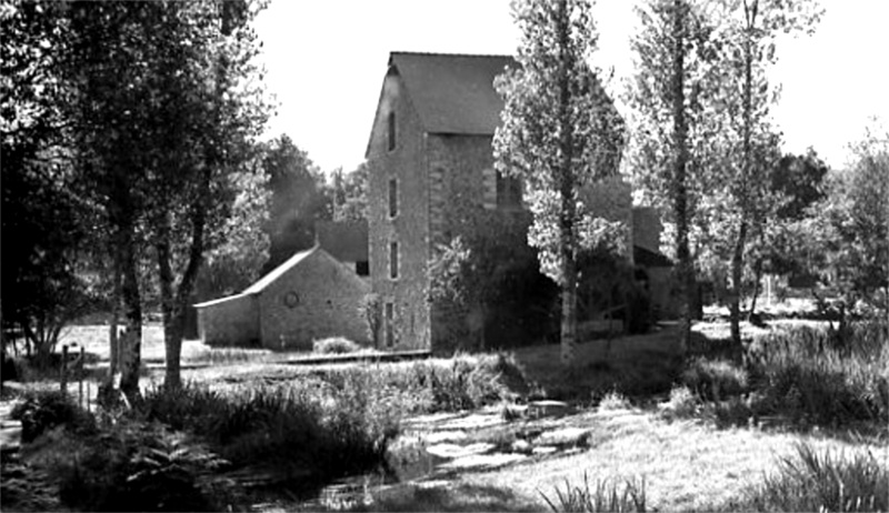 Moulin de Brandivy (Bretagne).