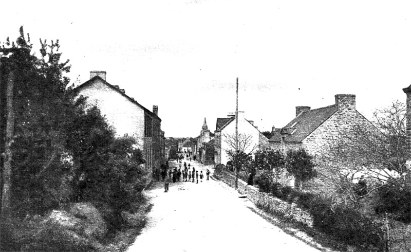 Ville de Brandivy (Bretagne).
