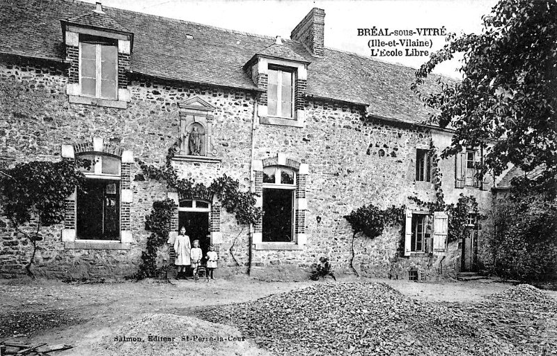 Ville de Br�al-sous-Vitr� (Bretagne).
