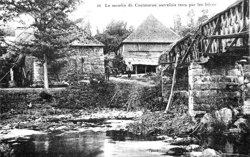Ville de Br�han ou Br�han-Loud�ac (Bretagne).