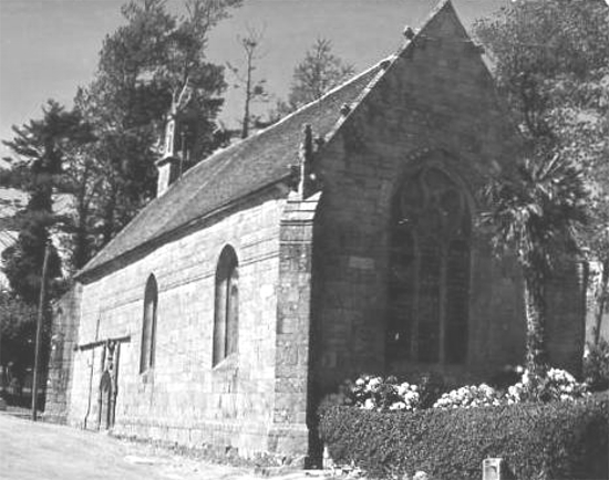 Br�l�venez (Bretagne) : la chapelle Saint-Roch.