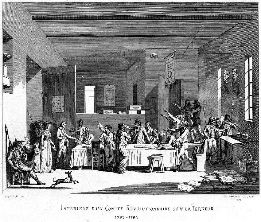 Tribunal r�volutionnaire sous la "Terreur" (1793-1794).