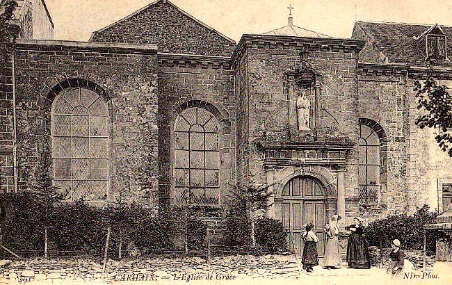 Chapelle Notre-Dame-des-Gr�ces � Carhaix-Plouguer (Bretagne).