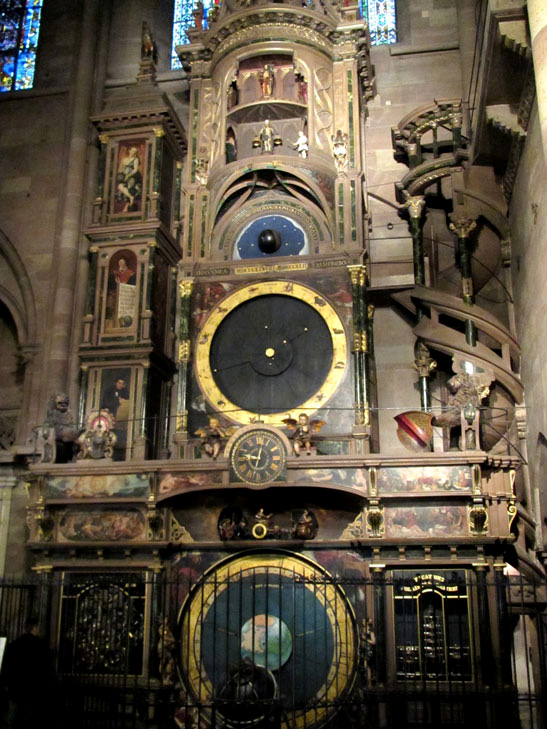Cath�drale de Strasbourg : horloge astronomique