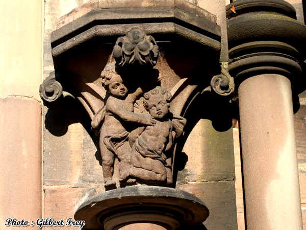 Cath�drale de Strasbourg : fa�ade Sud du transept (vers 1220-1235)