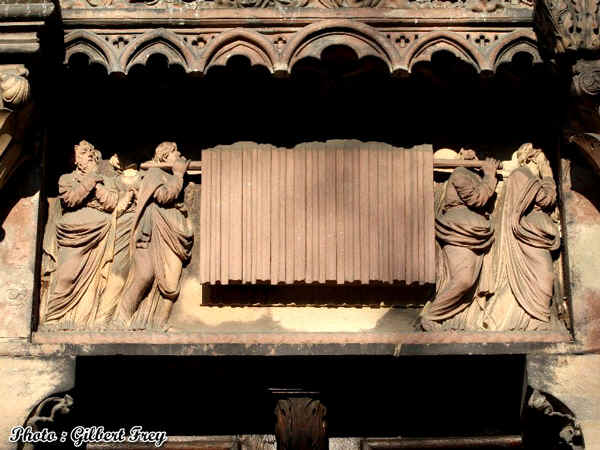 Cath�drale de Strasbourg : fa�ade Sud du transept (vers 1220-1235)