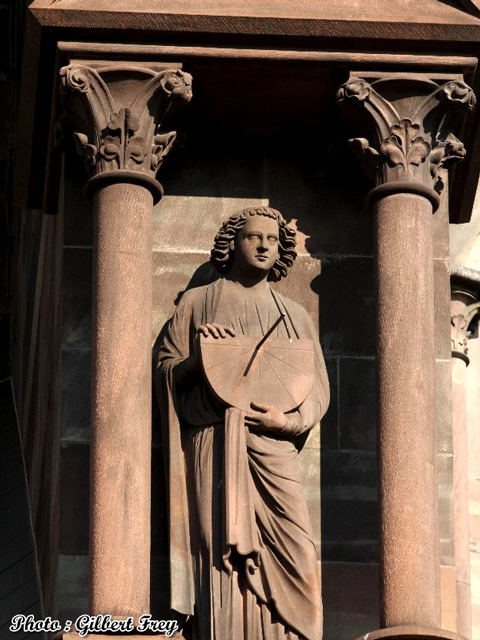 Cath�drale de Strasbourg : fa�ade Sud du transept (vers 1220-1235)