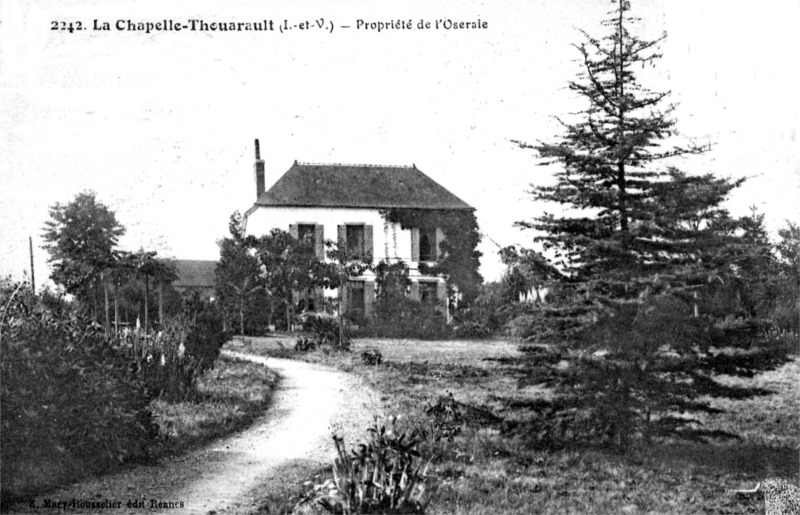 Propri�t� de l'Oseraie � la Chapelle-Thouarault (Bretagne).