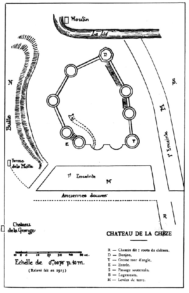 Ch�teau de la Ch�ze (vicomte Rohan)