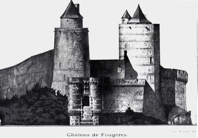 Ch�teau de Foug�res (Bretagne).