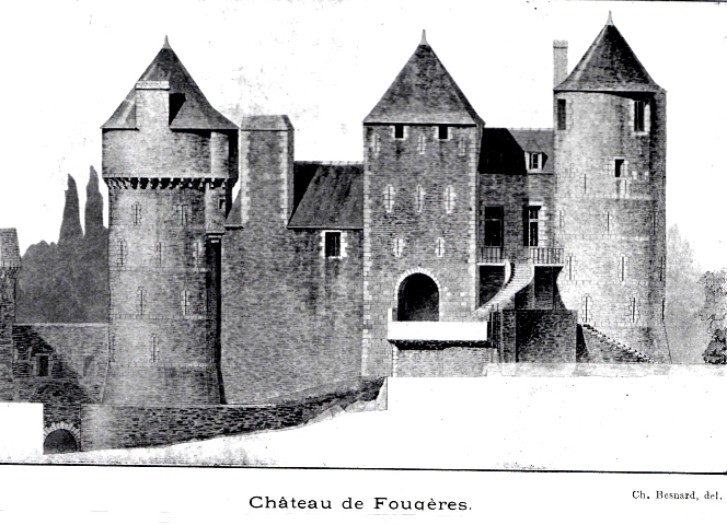 Ch�teau de Foug�res (Bretagne).