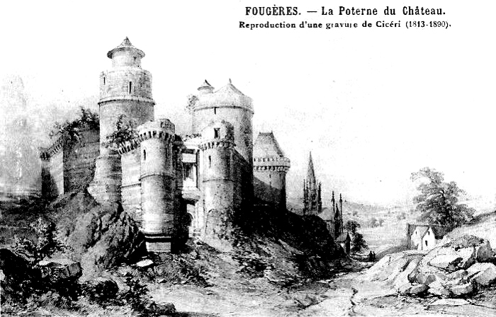Ch�teau de Foug�res (Bretagne).