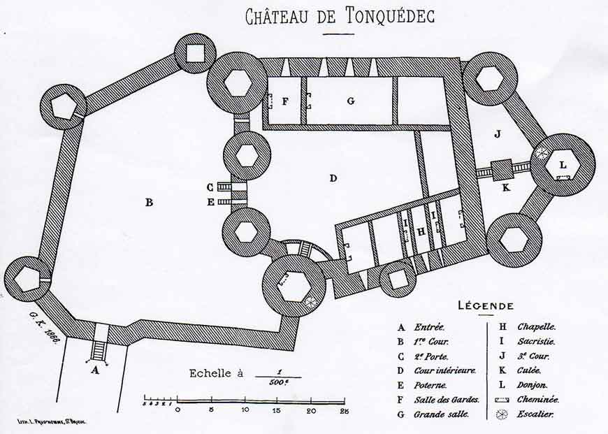 ch�teau de Tonqu�dec