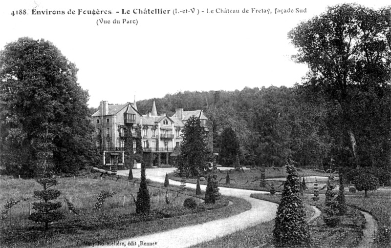 Manoir du Fretay dans la ville du Ch�tellier (Bretagne).