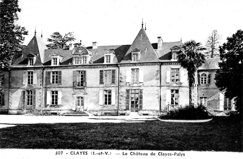Ch�teau de Clayes (Bretagne).