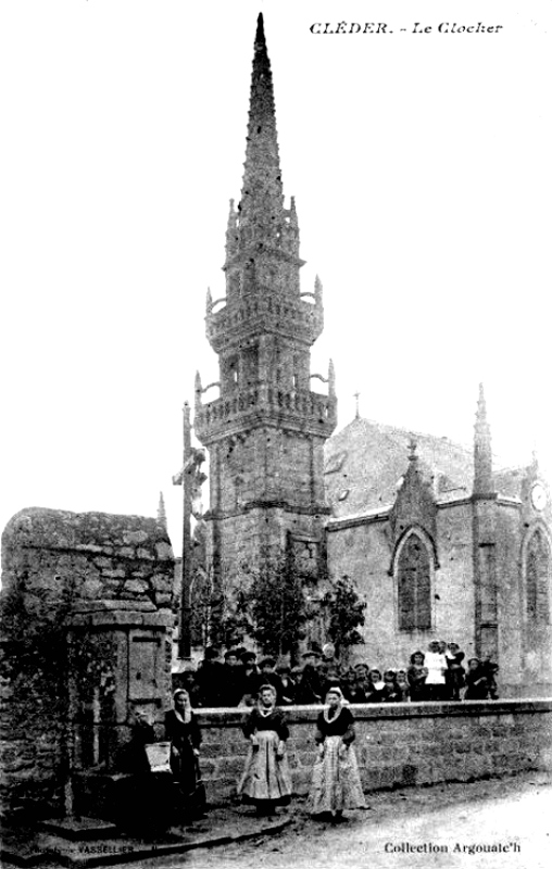 Eglise de Cl�der (Bretagne).
