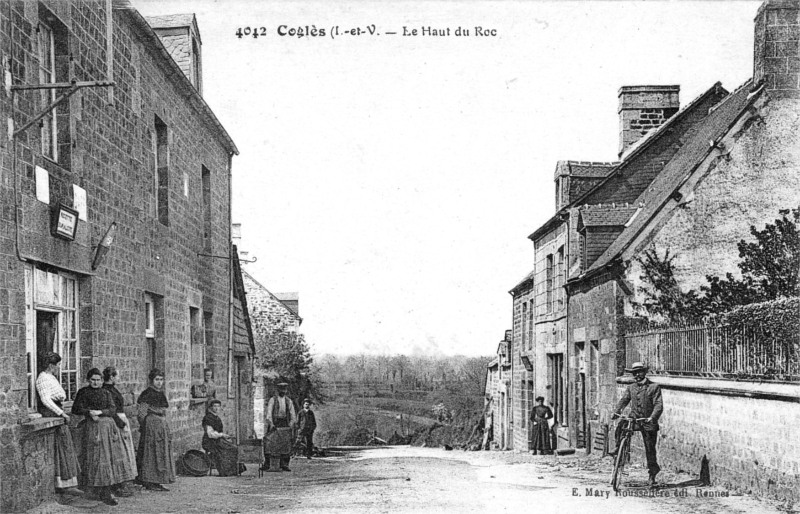 Ville de Cogl�s (Bretagne).