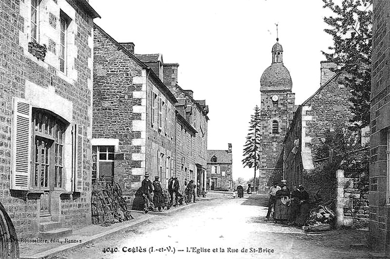 Ville de Cogl�s (Bretagne).