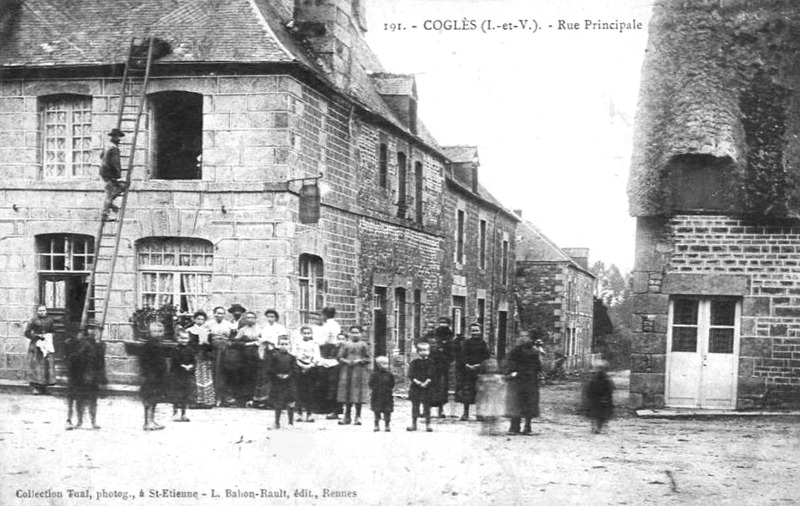 Ville de Cogl�s (Bretagne).