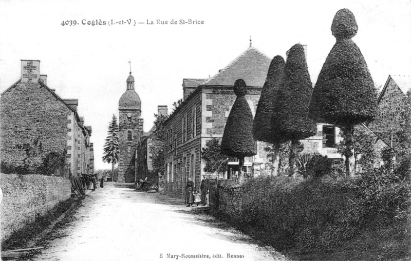 Ville de Cogl�s (Bretagne).