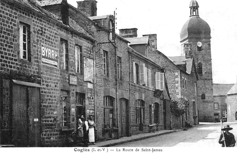 Ville de Cogl�s (Bretagne).