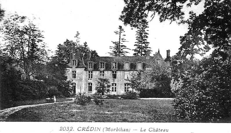 Ch�teau de Cr�din (Bretagne).