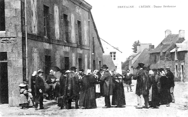 Ville de Cr�din (Bretagne).