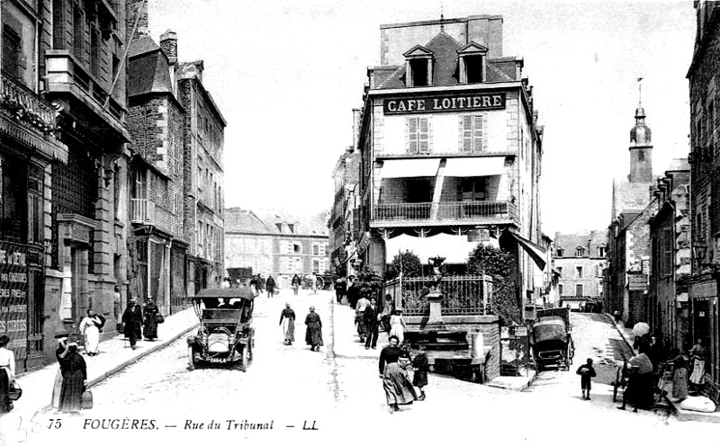 Ville de Foug�res (Bretagne).