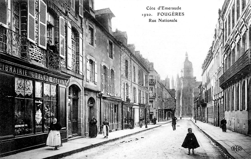 Ville de Foug�res (Bretagne).