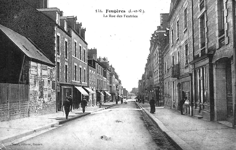 Ville de Foug�res (Bretagne).