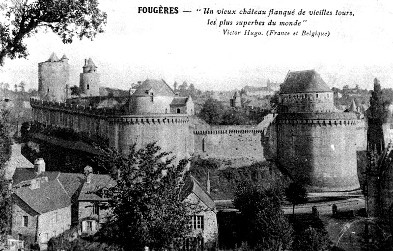 Ch�teau de Foug�res (Bretagne).