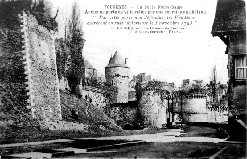 Ch�teau de Foug�res (Bretagne).