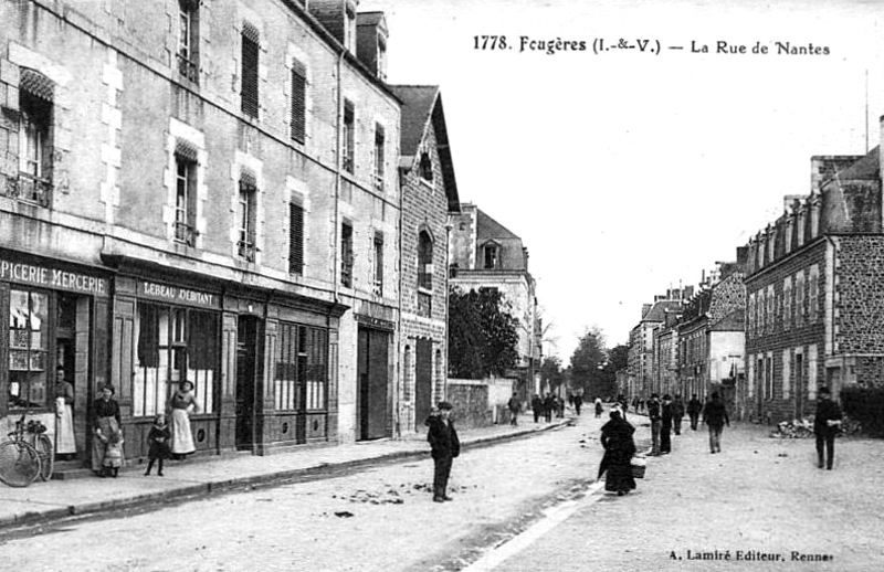 Ville de Foug�res (Bretagne).