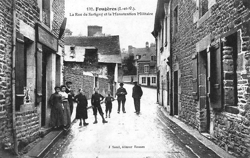 Ville de Foug�res (Bretagne).