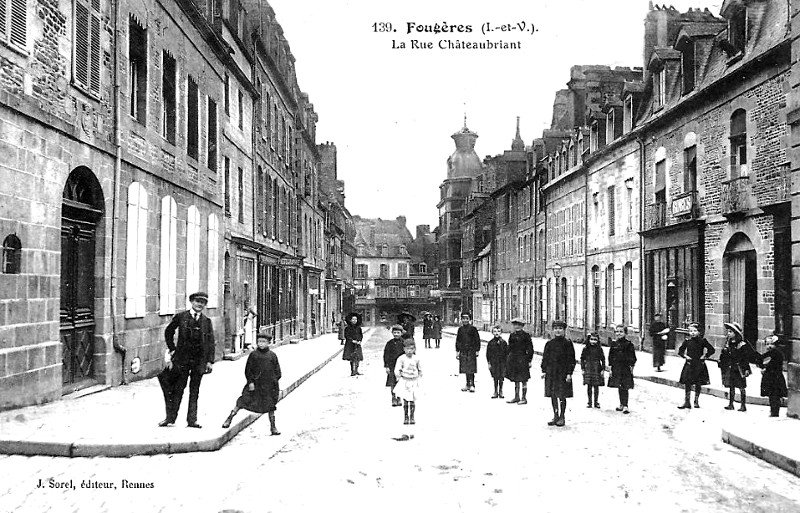 Ville de Foug�res (Bretagne).